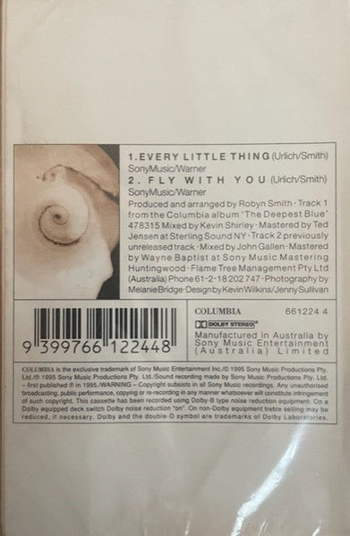 Margaret Urlich : Every Little Thing (Cass, Single, Dol)