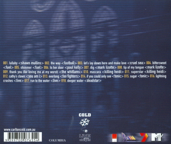 Various : Cold Live At The Chapel (CD, Comp)