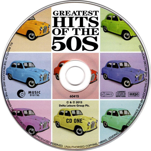 Various : Greatest Hits Of The 50's (3xCD, Comp)