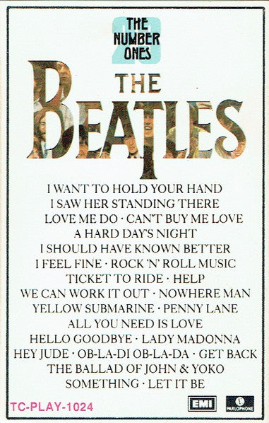 The Beatles : The Number Ones (Cass, Comp, Dol)