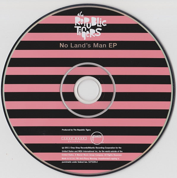 The Republic Tigers : No Land's Man EP (CD, EP, RSD, Ltd)