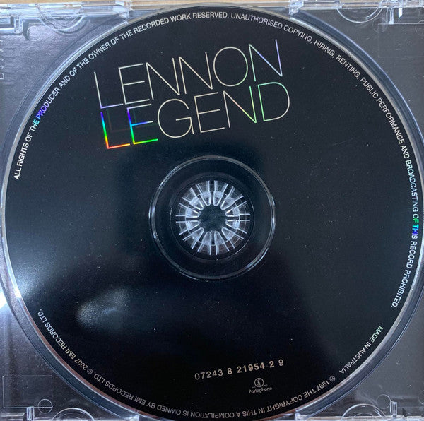 John Lennon : Lennon Legend (The Very Best Of John Lennon) (CD, Comp, RE, Reg)