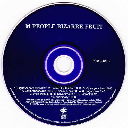 M People : Bizarre Fruit (CD, Album)