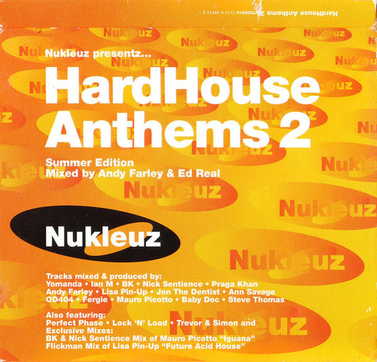 Andy Farley & Ed Real : HardHouse Anthems 2 (2xCD, Mixed)