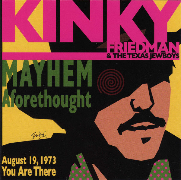 Kinky Friedman & The Texas Jewboys : Mayhem Aforethought (CD, Album)