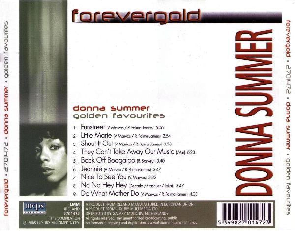 Donna Summer : Golden Favourites (CD, RE)