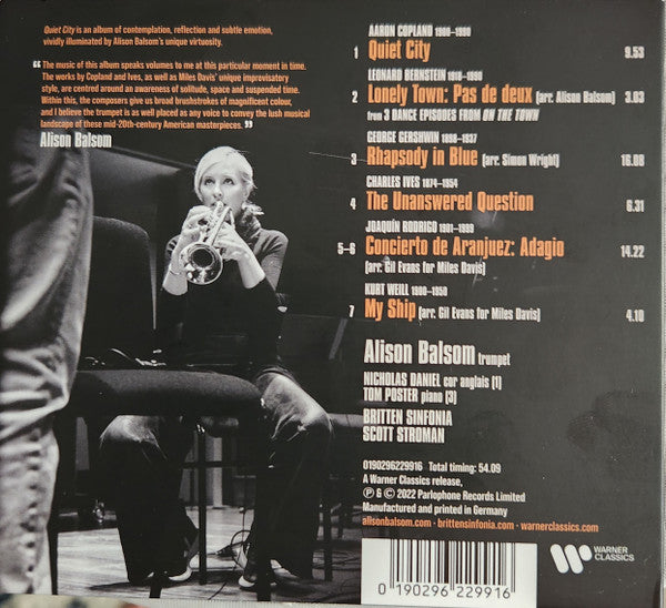 Alison Balsom : Quiet City (CD)