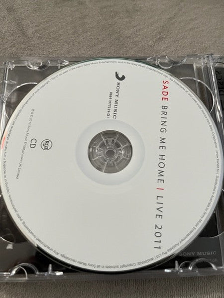 Sade : Bring Me Home | Live 2011 (DVD-V, NTSC, Dol + CD, Album)