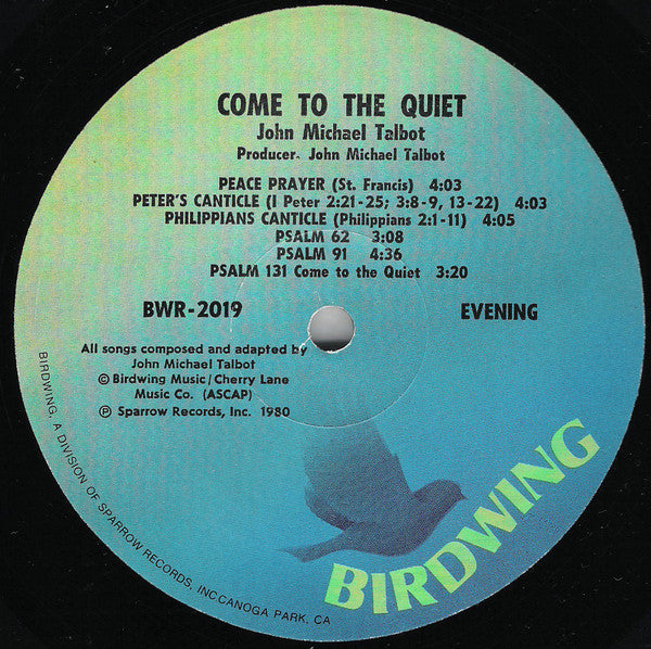John Michael Talbot : Come To The Quiet (LP)