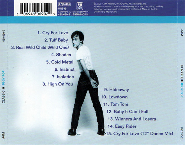 Iggy Pop : Classic (CD, Comp, RM)