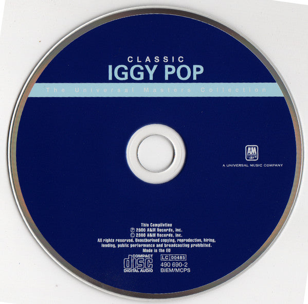 Iggy Pop : Classic (CD, Comp, RM)