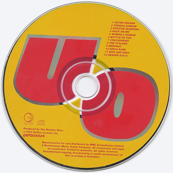 Urge Overkill : Saturation (CD, Album)