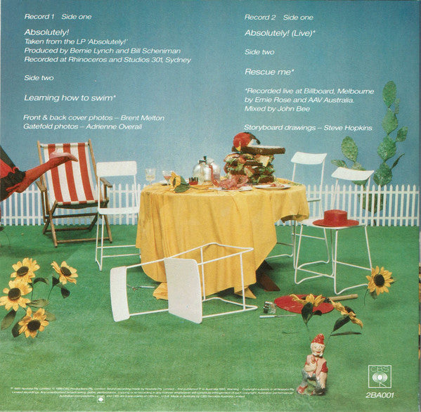 Eurogliders : Absolutely! (2x7", Single, Promo)