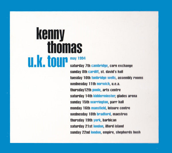 Kenny Thomas : Destiny (CD, Single, Dig)