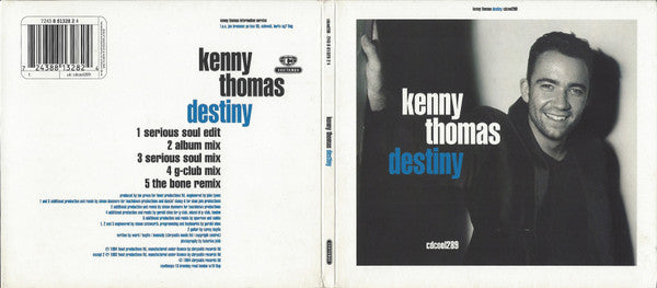 Kenny Thomas : Destiny (CD, Single, Dig)