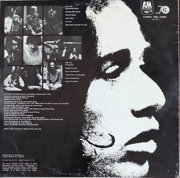 Carole King : Writer: Carole King (LP, Album)