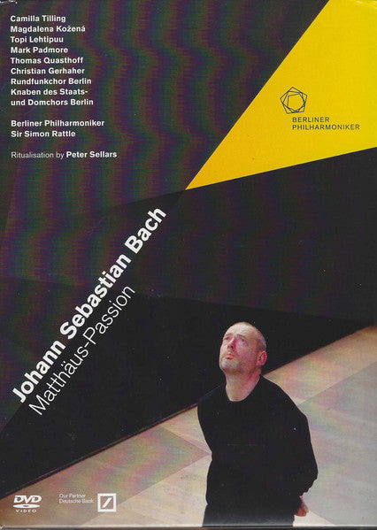 Johann Sebastian Bach, Sir Simon Rattle, Berliner Philharmoniker :  Matthäus-Passion (2xDVD, NTSC)