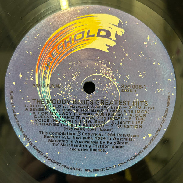 The Moody Blues : Greatest Hits (LP, Comp)
