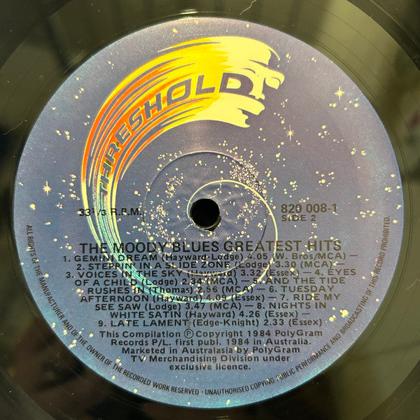 The Moody Blues : Greatest Hits (LP, Comp)