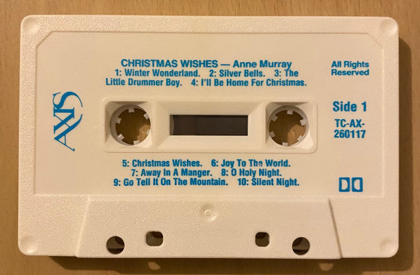 Kenny Rogers, Anne Murray : Christmas Wishes (Cass, Comp, Whi)