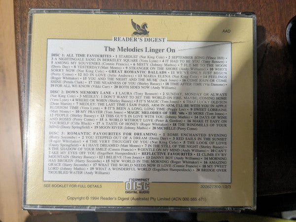 Various : The Melodies Linger On (3xCD, Comp)