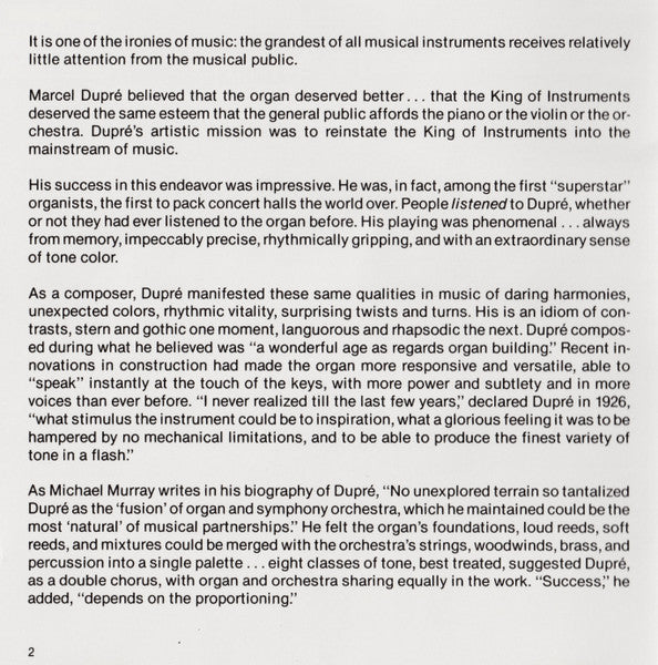 Dupré* / Rheinberger* - Michael Murray (4) , Organ Jahja Ling – Royal Philharmonic Orchestra : Symphony In G Minor / Organ Concerto No. 1 (CD)