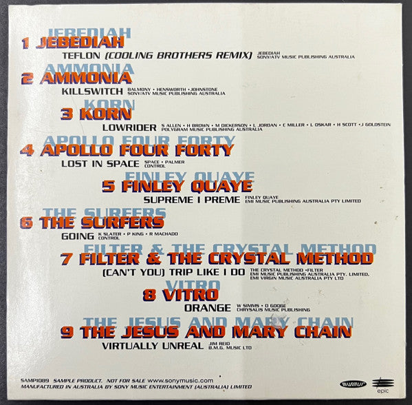 Various : Gromfest 98 (CD, Comp, Promo, Car)
