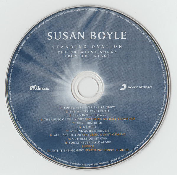 Susan Boyle : Standing Ovation: The Greatest Songs From The Stage (CD, Album)