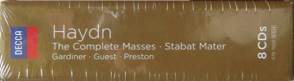 Haydn* • Gardiner* • Guest* • Preston* : The Complete Masses • Stabat Mater (8xCD + Box, Col)