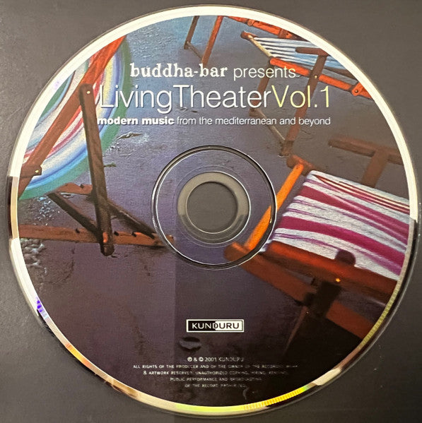 Joseph Baldassare : Buddha-Bar Presents Living Theater Vol. 1 (CD, Comp, Jew)