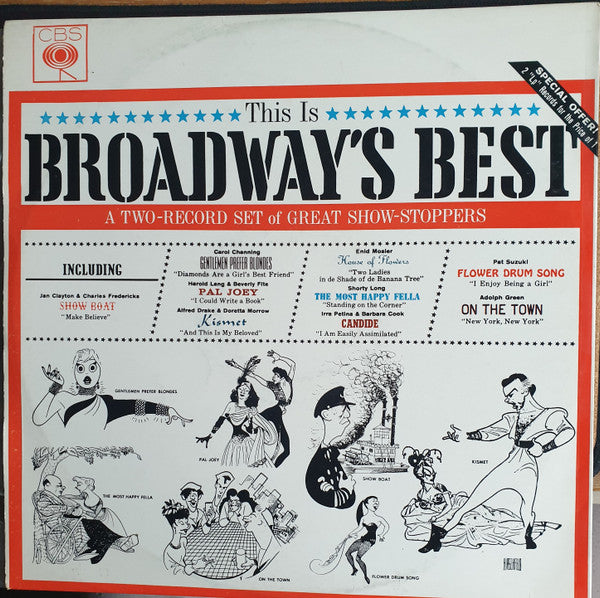Various : This Is Broadway's Best (2xLP, Comp)