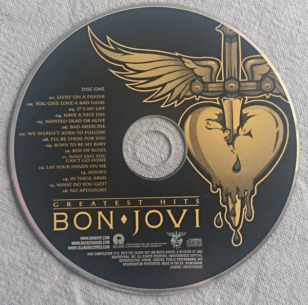 Bon Jovi : Greatest Hits (CD, Comp)
