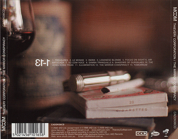 Thievery Corporation : The Mirror Conspiracy (CD, Album)