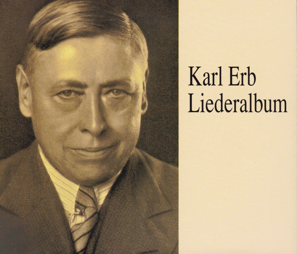 Karl Erb : Liederalbum (2xCD, Album, Mono)