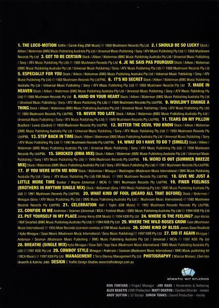 Kylie* : Greatest Hits 87-98 (DVD-V, Comp, RM, PAL)