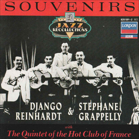 Django Reinhardt & Stephane Grappelly* With The Quintet Of The Hot Club Of France* : Souvenirs (CD, Comp, Mono)