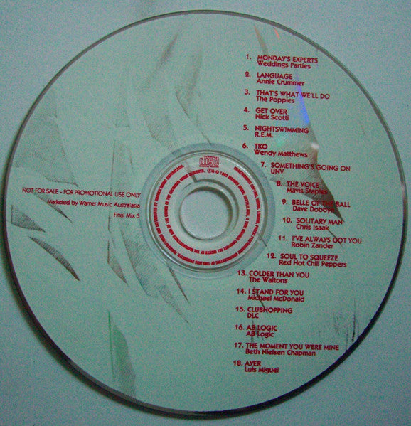 Various : A New Direction For The Nineties Final Mix 6 (CD, Comp, Promo)