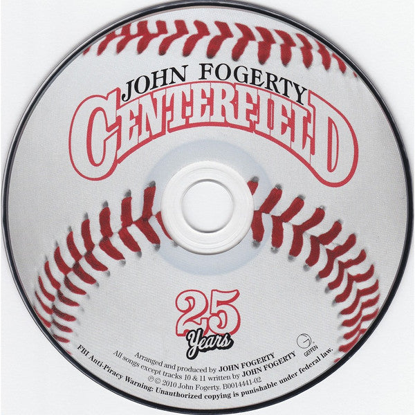 John Fogerty : Centerfield 25 Years (CD, Album, RE, RM)