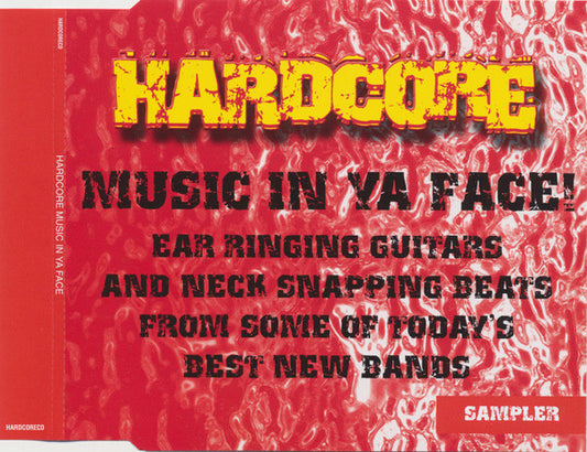 Various : Hardcore Music In Ya Face! (CD, Promo, Smplr)