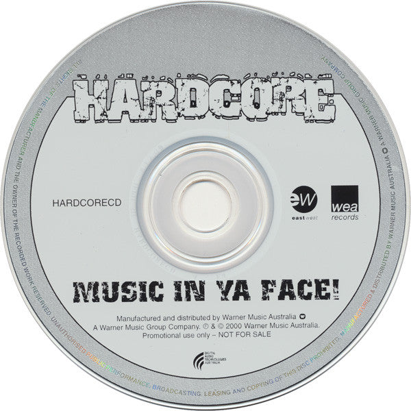 Various : Hardcore Music In Ya Face! (CD, Promo, Smplr)