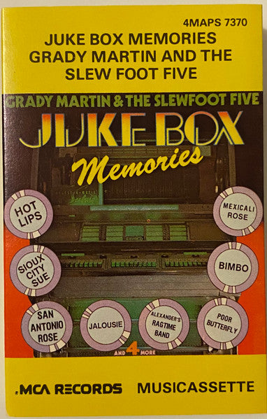 Grady Martin And The Slew Foot Five : Juke Box Memories (Cass)