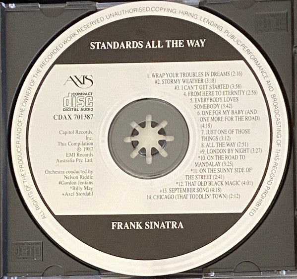 Frank Sinatra : Standards All The Way (CD, Comp, RE)