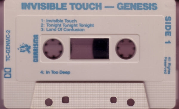 Genesis : Invisible Touch (Cass, Album)