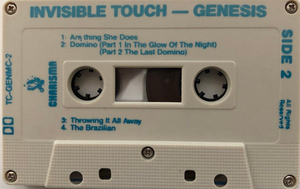 Genesis : Invisible Touch (Cass, Album)