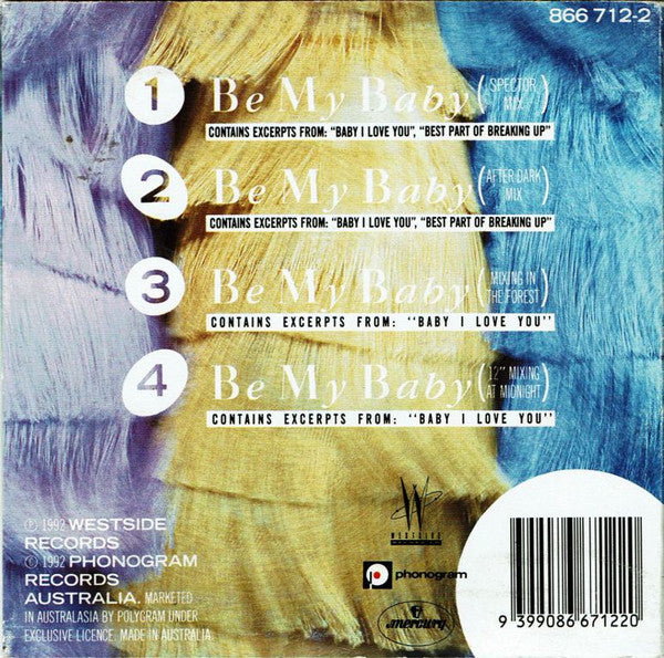 Teen Queens (2) : Be My Baby (CD, Maxi)