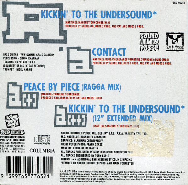 Sound Unlimited Possé* : Kickin' To The Undersound (CD, Single)