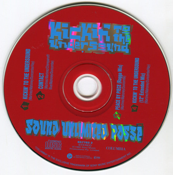 Sound Unlimited Possé* : Kickin' To The Undersound (CD, Single)