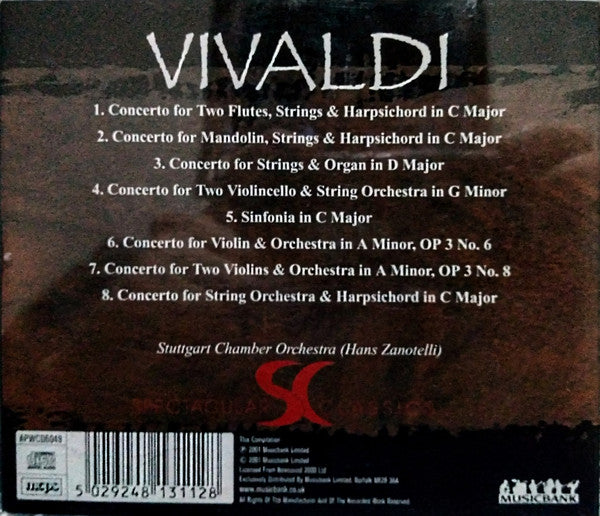Antonio Vivaldi : Vivaldi (CD, Comp)