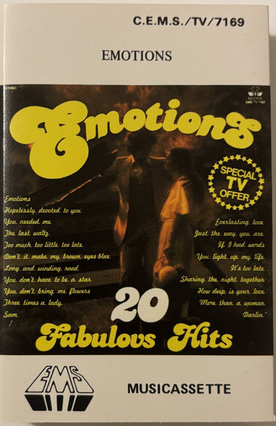 Various : Emotions (Cass)