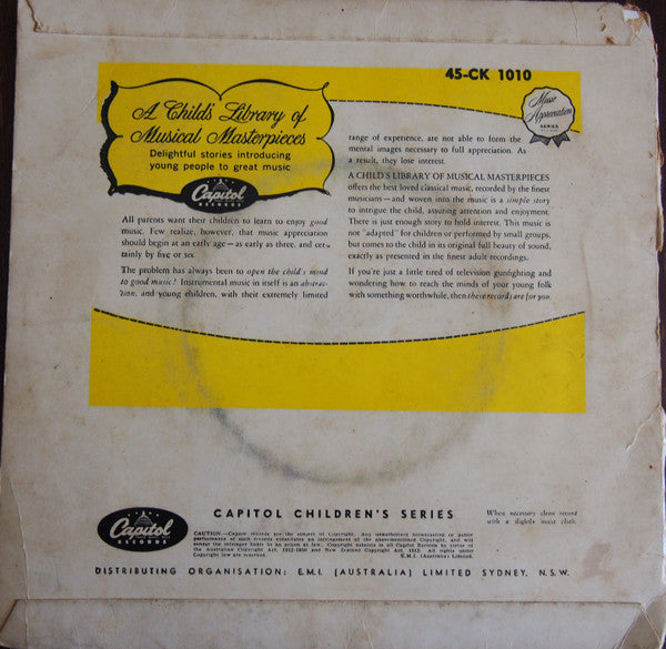 Art Gilmore And Don Wilson (4) : Sleeping Beauty (7", Single)